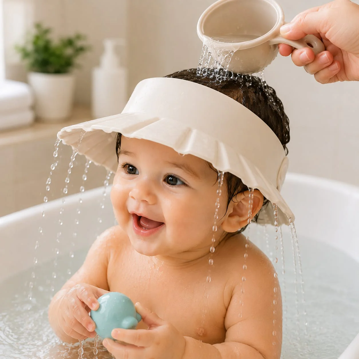 Baby Bath Hat